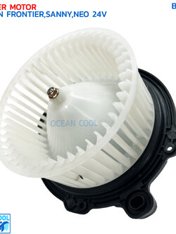 โบเวอร์ นิสสัน บิ๊กเอ็ม ฟรอนเทีย ,ซันนี่ นีโอ , อีซูซุ ดราก้อนอาย 24V BW0071 BLOWER MOTOR NISSAN FROTIER SUNNY NEO 24V โบลเวอร์ พัดลม ฟรอนเทียร์