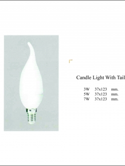 Candle Light With Tail