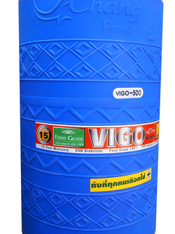 VIGO (วีโก้) สีน้ำเงิน 500-5000 ลิตร + ชุดลูกลอย