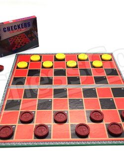 ชุดหมากฮอสไทยกระดาษ รุ่น Checkers