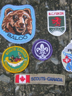 ชุดอาร์มลูกเสือแคนนาดายกชุด