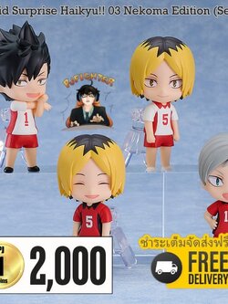 (พรีออเดอร์) Nendoroid Surprise Haikyu!! 03 Nekoma Edition (Set of 6) (ชำระเต็มจัดส่งฟรี Ems)