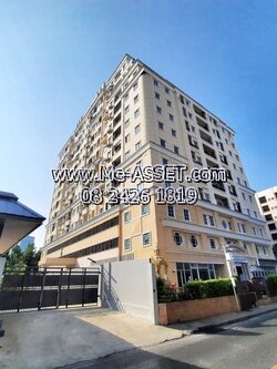 ขายและเช่าคอนโดใกล้รถไฟฟ้า โซนห้วยขวาง สุทธิสาร เชื่อมลาดพร้าว พระรามเก้า ใกล้ MRT ห้วยขวาง ศูนย์วัฒนธรรม เดินทางสะดวกรัชดาภิเษก ประชาราษฎร์บำเพ็ญ : จอห์นนี่ทาวเวอร์ Johnny Tower : 50.42 ตร.เมตร