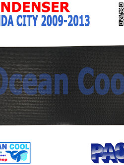 แผงแอร์ ซิตี้ 2008 - 2013 CD0073 Condenser HONDA CITY 2009 2010 2011 อะไหล่ แอร์ รถยนต์ คอยล์ร้อน แผงรังผึ้ง ฮอนด้า