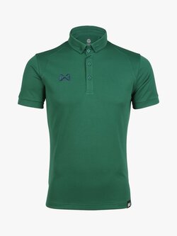 POLO SPORT WARRIX WA-PLA024 BUBBLE GG เสื้อโปโลสปอร์ต เสื้อคอกปก สีเขียวไมโล