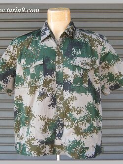 ขายแล้ว เสื้อทหารกองทัพบก กองทัพจีน2007