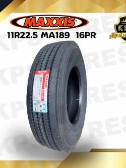 11R22.5 16PR ยี่ห้อ MAXXIS รุ่น MA189 ยางรถบรรทุกเรเดียล