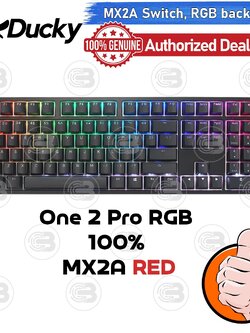 [CoolBlasterThai] Ducky One 2 Pro RGB RED MX2A Switch 100% TH/EN