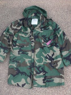 เสื้อทหาร M65 แฟชั่น