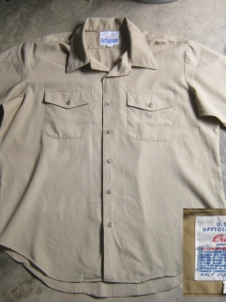 เสื้อ US.NAVY สีกากี