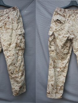 ขายแล้ว กางเกงทหารสหรัฐ MARPAT Desert