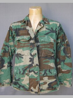 เสื้อทหาร USA ลาย M81 woodland Coat Hot weather cotton 100%