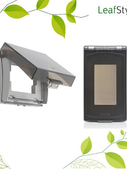 ฝาครอบกันน้ำ ฟิลิปส์ รุ่นลีฟ LEAFSTYLE WEATHERPROOF COVER Philips