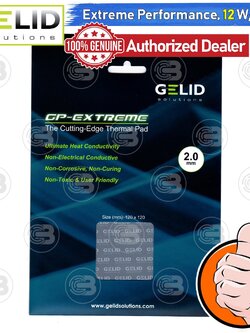 [CoolBlasterThai] GELID GP-EXTREME Thermal Pad 120x120x2.0 mm./12.0 W/mK (TP-GP01-S-D)