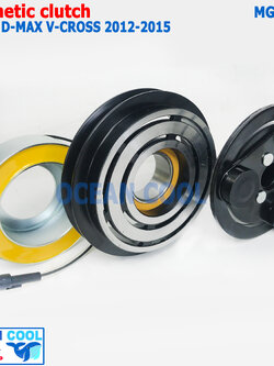 คลัชคอมแอร์ อีซูซุ ดีแมกซ์ วีครอส 2012 - 2015 ลูกปืน NSK แท้ MGC0086 AC Compressor Clutch Isuzu D-Max V-Cross เครื่อง คอมมอลเรล Ddi หน้าครัชคอมแอร์ ชุดคลัช มู่เล่คลัช