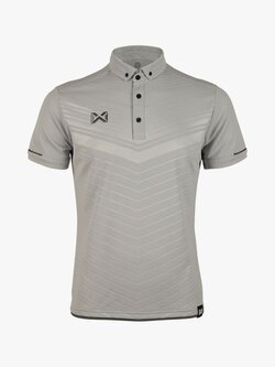 WARRIX (วอริกซ์) LAVIDA POLO ลิขสิทธิ์แท้ 100% เสื้อโปโลสปอร์ต สีเทา EE
