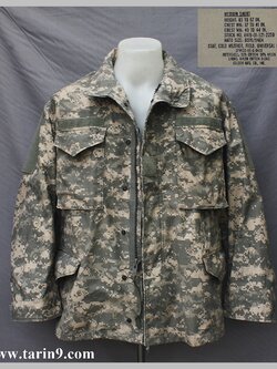 เสื้อทหารสหรัฐ M65 Class 7 UCP