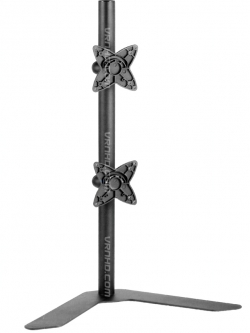 LCD-T8 ขาตั้งจอคอม หมุนแนวตั้ง-แนวนอน สำหรับจอขนาด 13"-27" x2 จอ [บน-ล่าง]