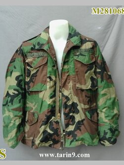 เสื้อทหาร M65 Class2 Small short