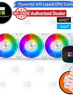Thermalright FROZEN HORIZON 360 WHITE ARGB AIO Liquid CPU Cooler (AM5/LGA1851 Ready) ประกัน 6 ปี