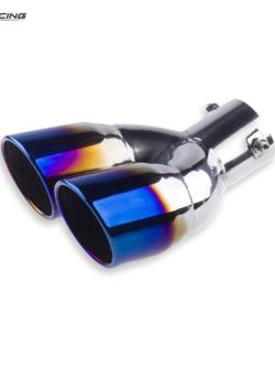 ปลายท่อ Corolla Cross แบบปลายท่อคู่ สี titanium