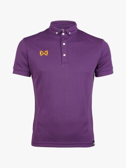 POLO SPORT WARRIX ( วอริกซ์ ) WA-3315N VV เสื้อโปโลสปอร์ต เสื้อคอกปก สีม่วง