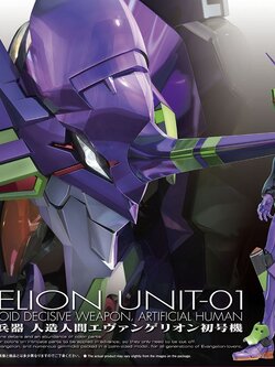 RG 1/144 Multipurpose Humanoid Decisive Weapon, Artificial Human Evangelion Unit-01