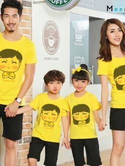 เสื้อสีเหลือง เสื้อทรงพระเจริญ เสื้อครอบครัว เสื้อทีม MMLKING