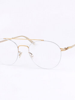 แว่นตา MYKITA Yoshi 303 Silver/Champagne Gold 56