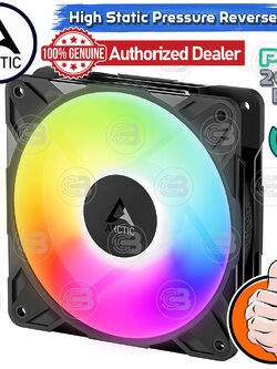 [CoolBlasterThai] ARCTIC P14 PRO REVERSE A-RGB PST BLACK (size 140 mm.) PC Fan Case ประกัน 6 ปี