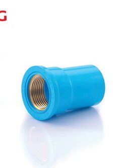 ต่อตรงเกลียวในทองเหลือง 1/2" - 2"