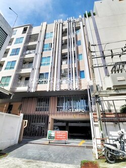 ขายและเช่า คอนโด ใกล้รถไฟฟ้า ย่าน สุทธิสาร ห้วยขวาง ประชาราษฎร์บำเพ็ญ : เดอะเทมโป รัชดา : 30.28 ตารางเมตร