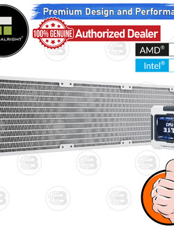 [CoolBlasterThai] Thermalright FROZEN WARFRAME X 360 WHITE (FANLESS) AIO Liquid CPU Cooler (AM5/LGA1851 Ready)