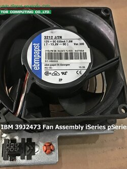 IBM 97P3153, 39J2473, CCID 6B18 [TorCompTH - ขาย จำหน่าย ราคา] IBM 97P3153 39J2473 Fan Assembly pSeries iSeries IBM 9111-520 9131-52A 9406-520