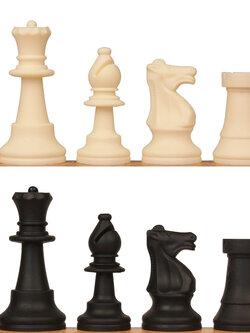 3 3/4'' Silicone Chess Pieces ตัวหมากรุกสากลซิลิโคน
