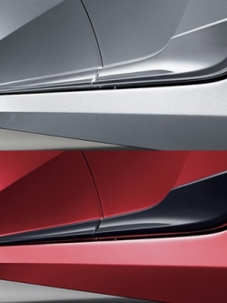 คิ้วชายประตู คิ้วประตู Honda CIVIC FC Honda Access Japan style ปี 2016-2022