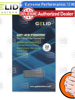 [CoolBlasterThai] GELID GP-EXTREME Thermal Pad 80x40x2.0 mm./12.0 W/mK (TP-GP01-D)