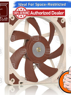 [CoolBlasterThai] Noctua NF-A12x15 PWM PC Fan Case (size 120 mm.) ประกัน 6 ปี