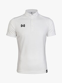 POLO SPORT WARRIX WA-PLA024 BUBBLE WW เสื้อโปโลสปอร์ต เสื้อคอกปก สีขาว