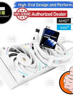 [CoolBlasterThai] Thermalright FROZEN VISION 360 WHITE V2 ARGB AIO Liquid CPU Cooler (AM5/LGA1851 Ready) ประกัน 6 ปี