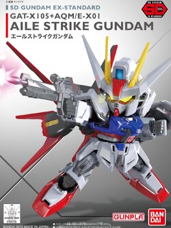 SD EX-STANDARD AILE STRIKE GUNDAM Metoy