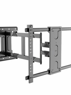 KLC-DL80 ขาแขวนทีวี 55"- 80" แบบบานพับ ±90° Single Long-Arm Extension Heavy-Duty Full-Motion, Max VESA 600x400mm., Weight Capacity 70 kg.