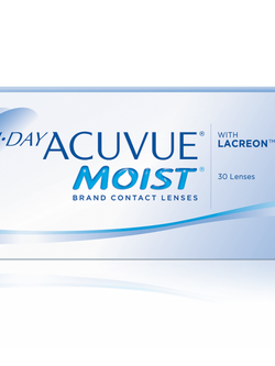 คอนแทคเลนส์รายวัน 1-DAY ACUVUE MOIST CONTACT LENSES