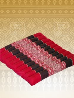 เบาะนั่งระนาดขนาด 50x50 Cm//Large wave maditation mattresses Cushions Khit Pillow Small Kapok100%