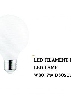 หลอดไฟ W80_7w