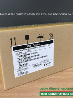 NEW, IBM 00AR391 00AR323 2076-AHE2 [TorCompTH Thailand] IBM 600GB 15K 12Gb SAS HDD V7000 Gen2 2076-524, 2076-ุ624