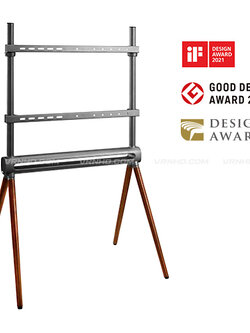 ARTTV70-RGB (Scandinavian model) ขาตั้งทีวี 49”- 70” แบบสตูดิโอ ดีไซน์, Max VESA 600 x 400 (mm), Weight Capacity 40 Kg., สี Space Grey & Walnut