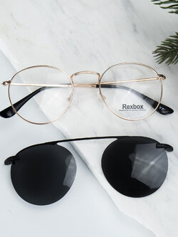 REXBOX | Round Metal | สีพิงค์โกล