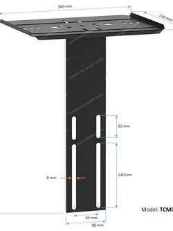 TCM06 ชั้นวางกล้อง Video Conferencing Camera Shelf