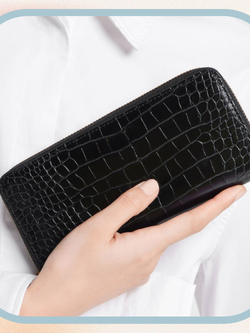 Long Wallet black